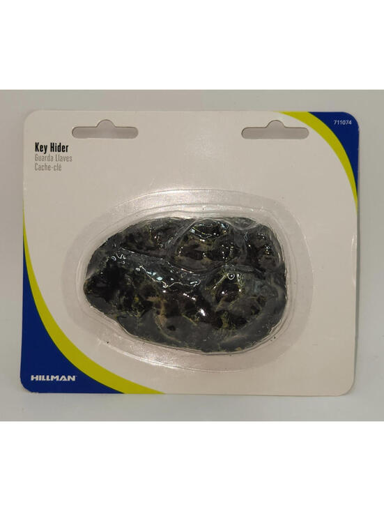 Other - Hillman Faux Rock Key Hider Black Durable Plastic Case 2.5"W x 3.5"L NEW